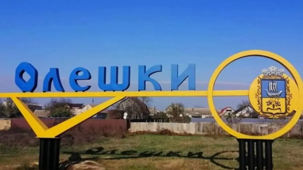 В заблокированные Олешки смогли заехать лишь две машины с продуктами