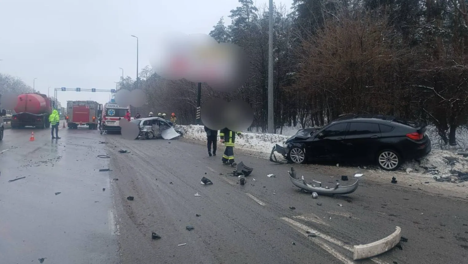 Під Києвом сталася ДТП на Житомирській трасі