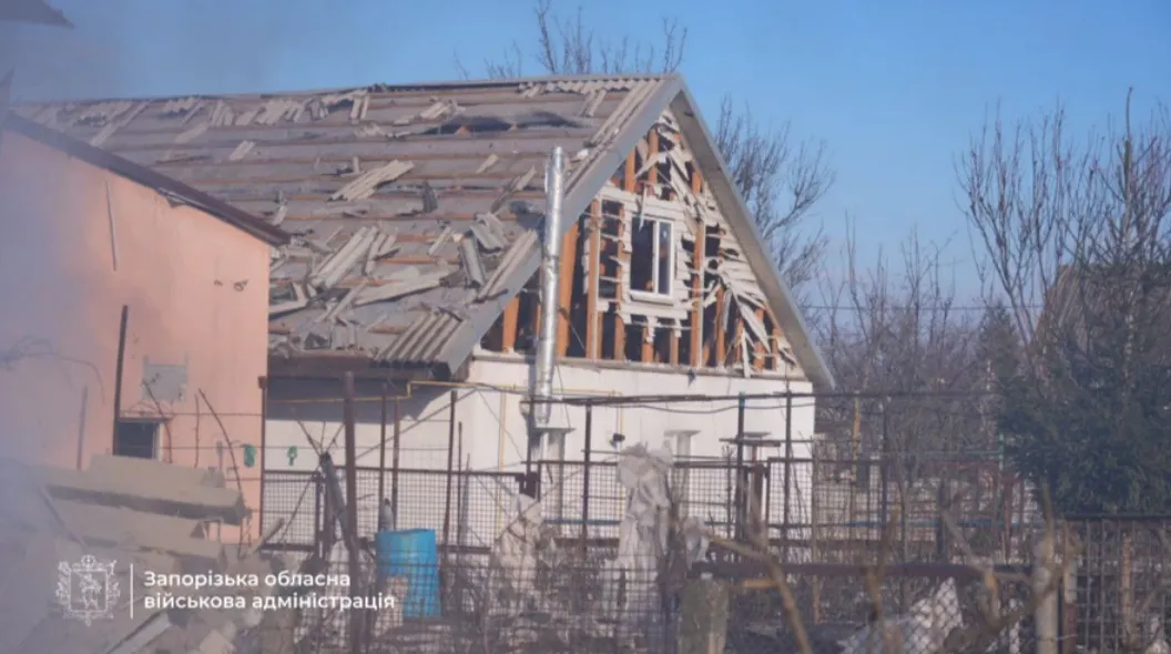 Російський дрон вдруге за день атакував Запоріжжя