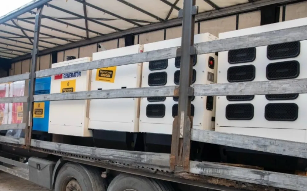 Київ отримав ще 31 генератор від Варшави для відновлення теплопостачання