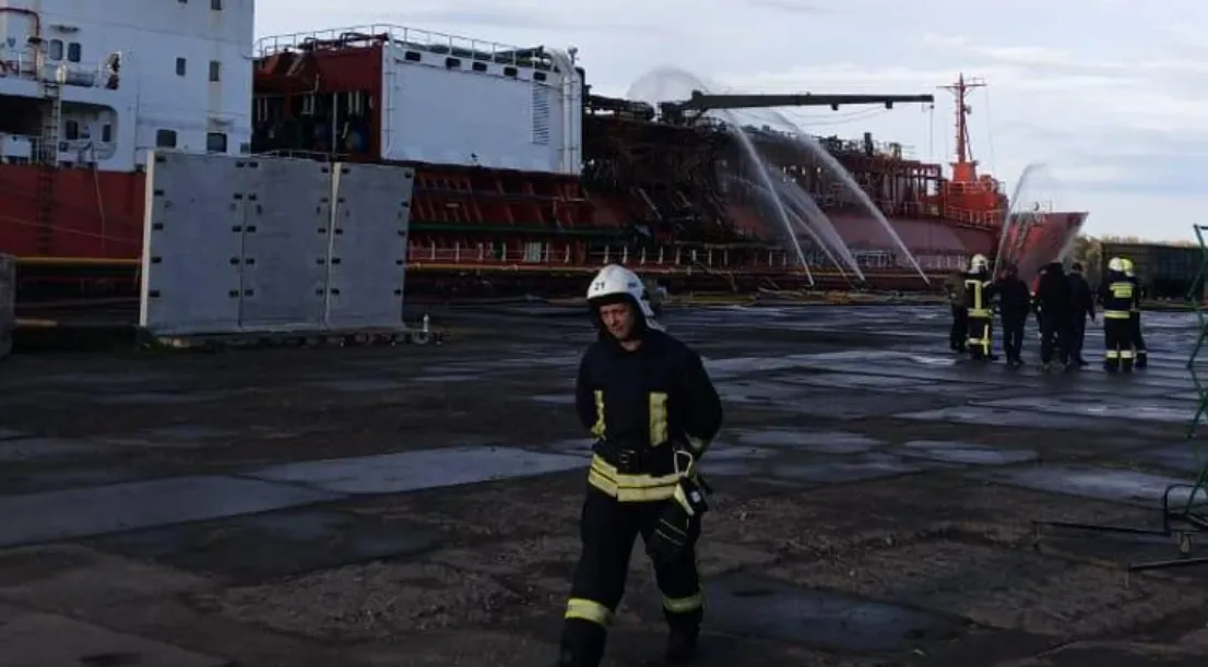 РФ у 2025 році здійснила 22 атаки на судна в портах Одещини