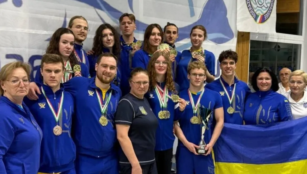 Збірна України виграла етап Кубка світу з підводного спорту в Італії
