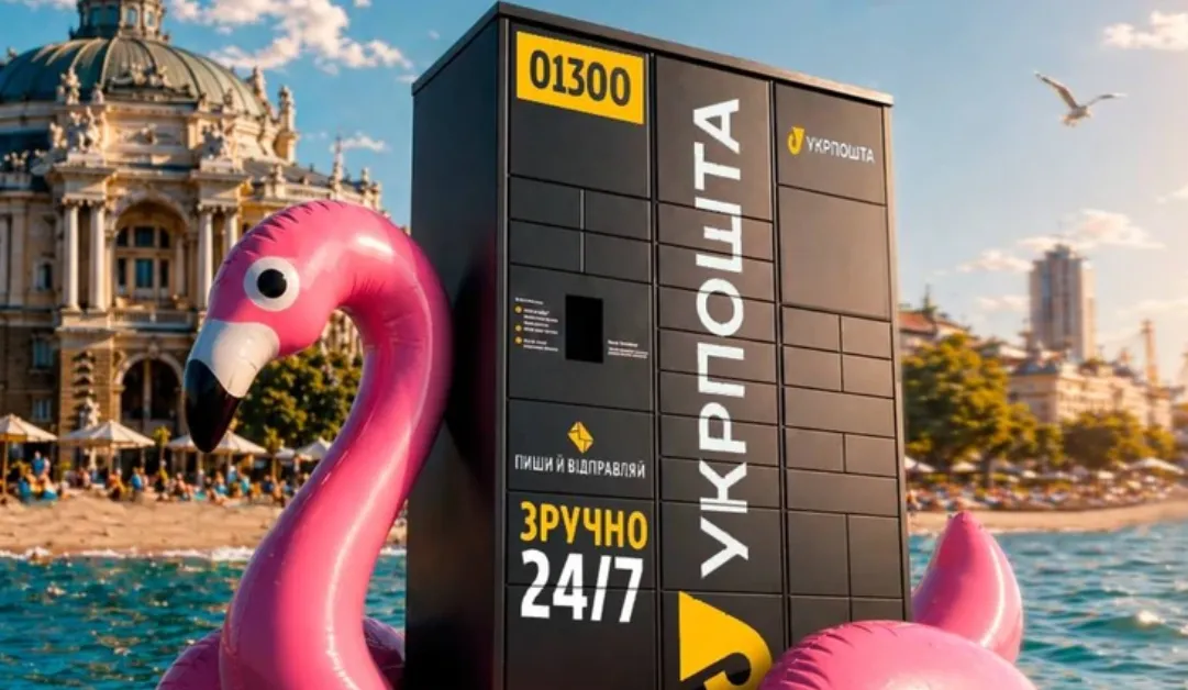 В Одесі встановили поштомати Укрпошти