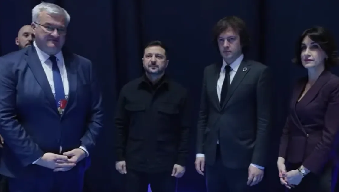 Zelenskyy and Georgian Prime Minister Kobakhidze met for the first time since the war began