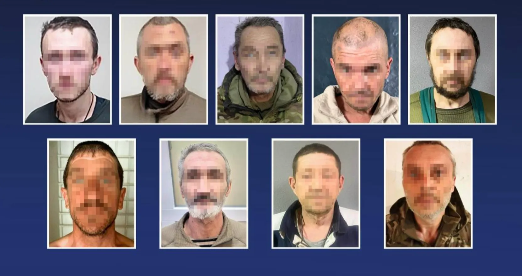 Nine militants who fought against Ukraine on the side of Russia were sentenced to 15 years in prison