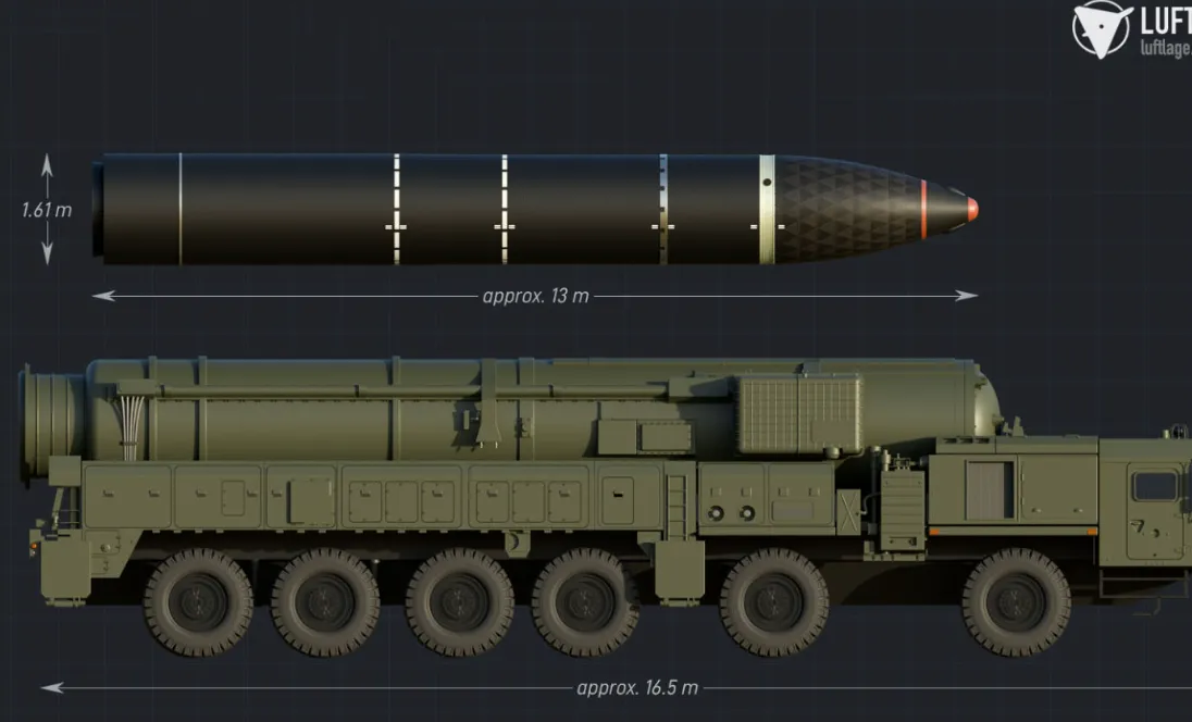 Орешник міг бути створений на базі ракети Ярс