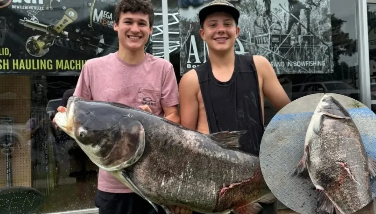 VIDEO: A 16-year-old American caught a 37-kilogram giant fish and is aiming for a record