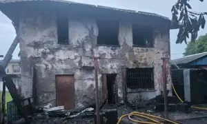 Фото: у Києві дитсадок провалився в бомбосховище