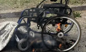 На ВДНГ показали пошкодження після російського удару по Києву
