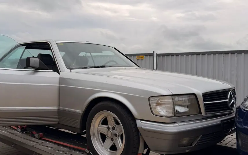 In the Lviv region, the import of a Mercedes disguised as humanitarian aid was uncovered