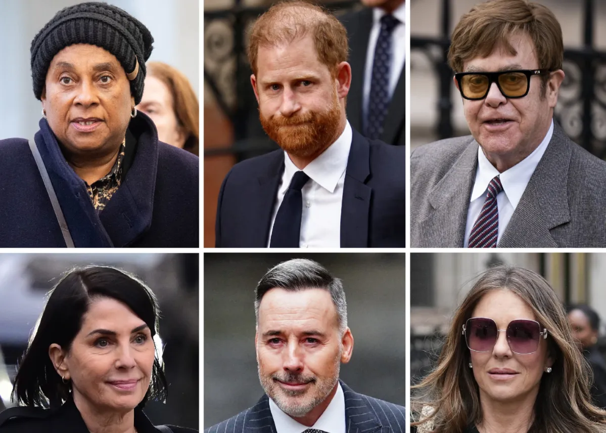 The court dismissed the lawsuit filed by Prince Harry and Elton John against the Daily Mail