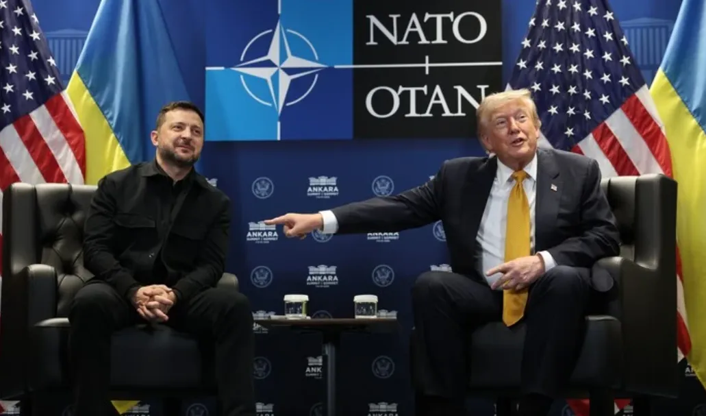 Trump let it slip, calling Zelenskyy "Putin"