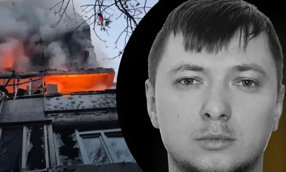 A police officer was killed during the attack on Lviv
