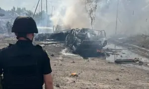 В Новороссийске заметили российские подводные лодки с мангалами для защиты от дронов