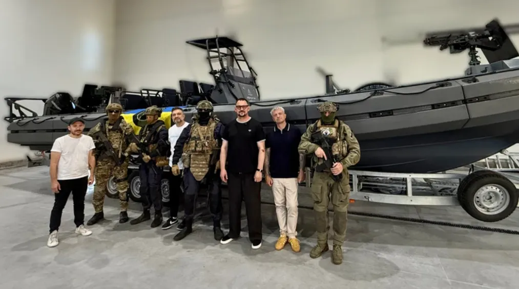 Druha Rika donated an evacuation boat worth 12.9 million hryvnias to the Main Intelligence Directorate