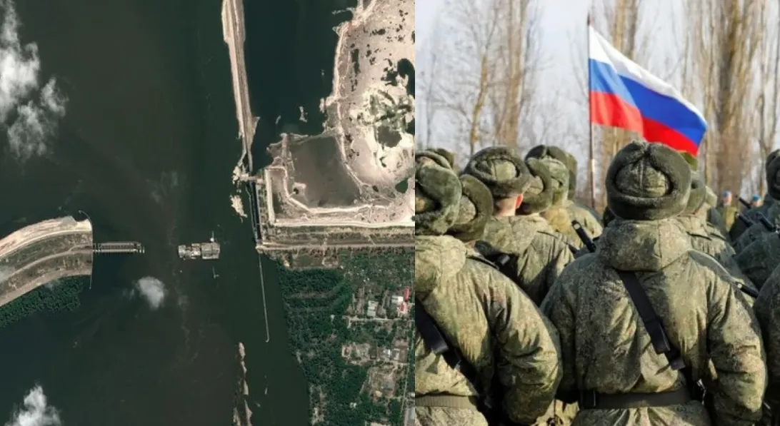 Russia may break through the front lines across the bottom of the Kakhovka Reservoir