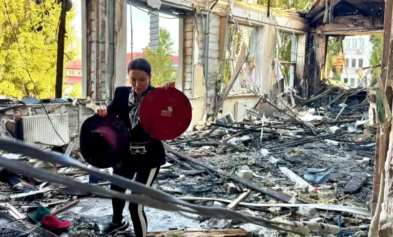 The Russians destroyed the production facility of Ukrainian hat designer Marta Kholod