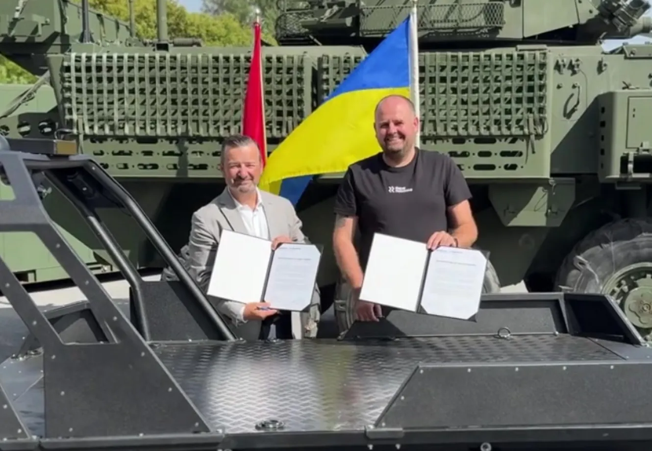 Украинские наземные роботы Ratel планируется производить в Канаде