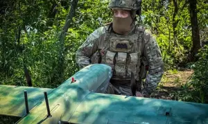 ВСУ сбили вражеский вертолет под Бахмутом