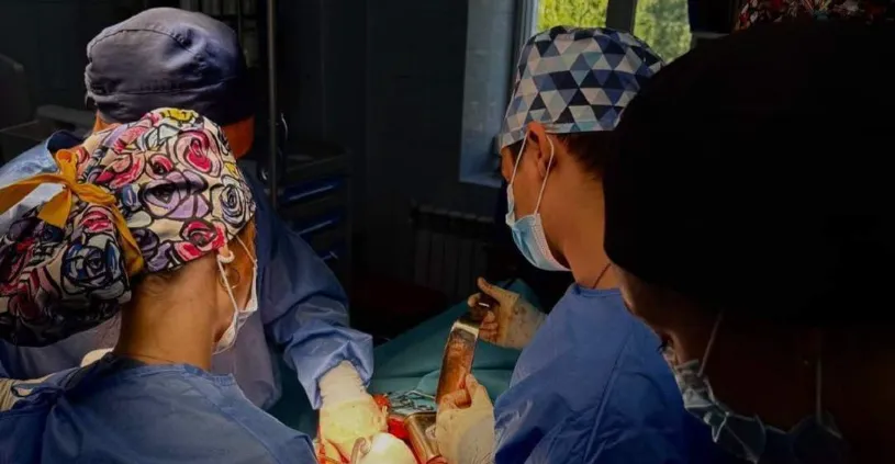 A patient with a rare intestinal tumor underwent surgery in Frankivsk