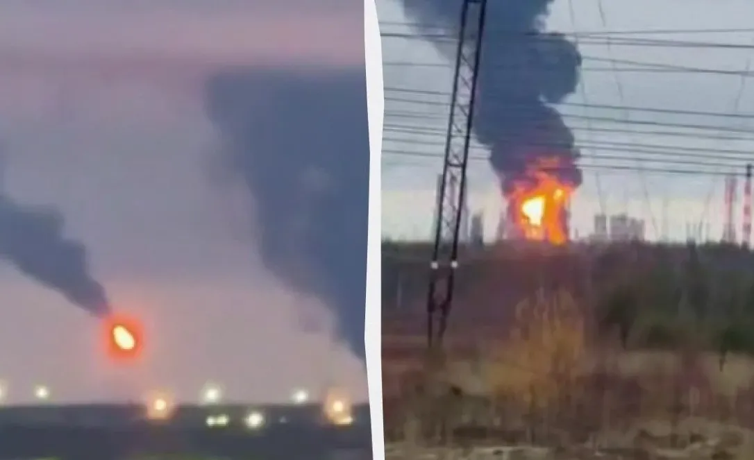 Video: Ukrainian forces attacked the Surgut plant, 2,400 km from the border