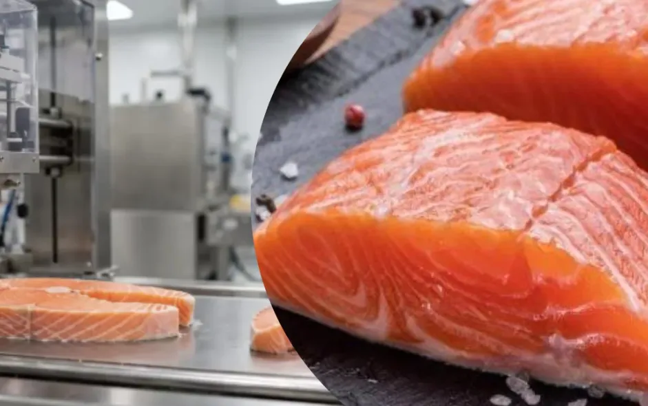 3D-printed salmon made from plant-based ingredients has gone on sale in the U.S.