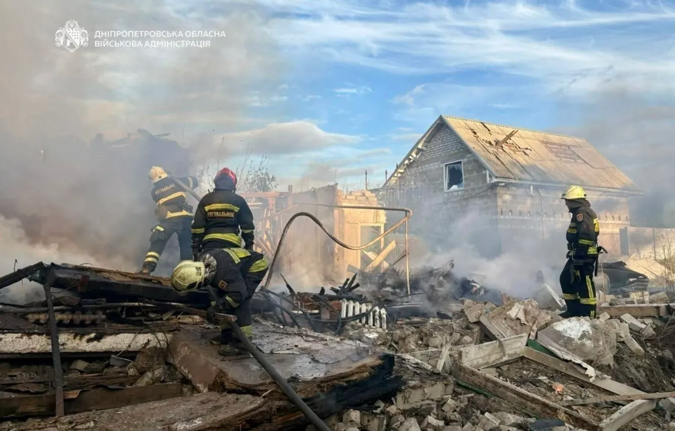 A Russian strike on Dnipro claimed one life and left five people wounded