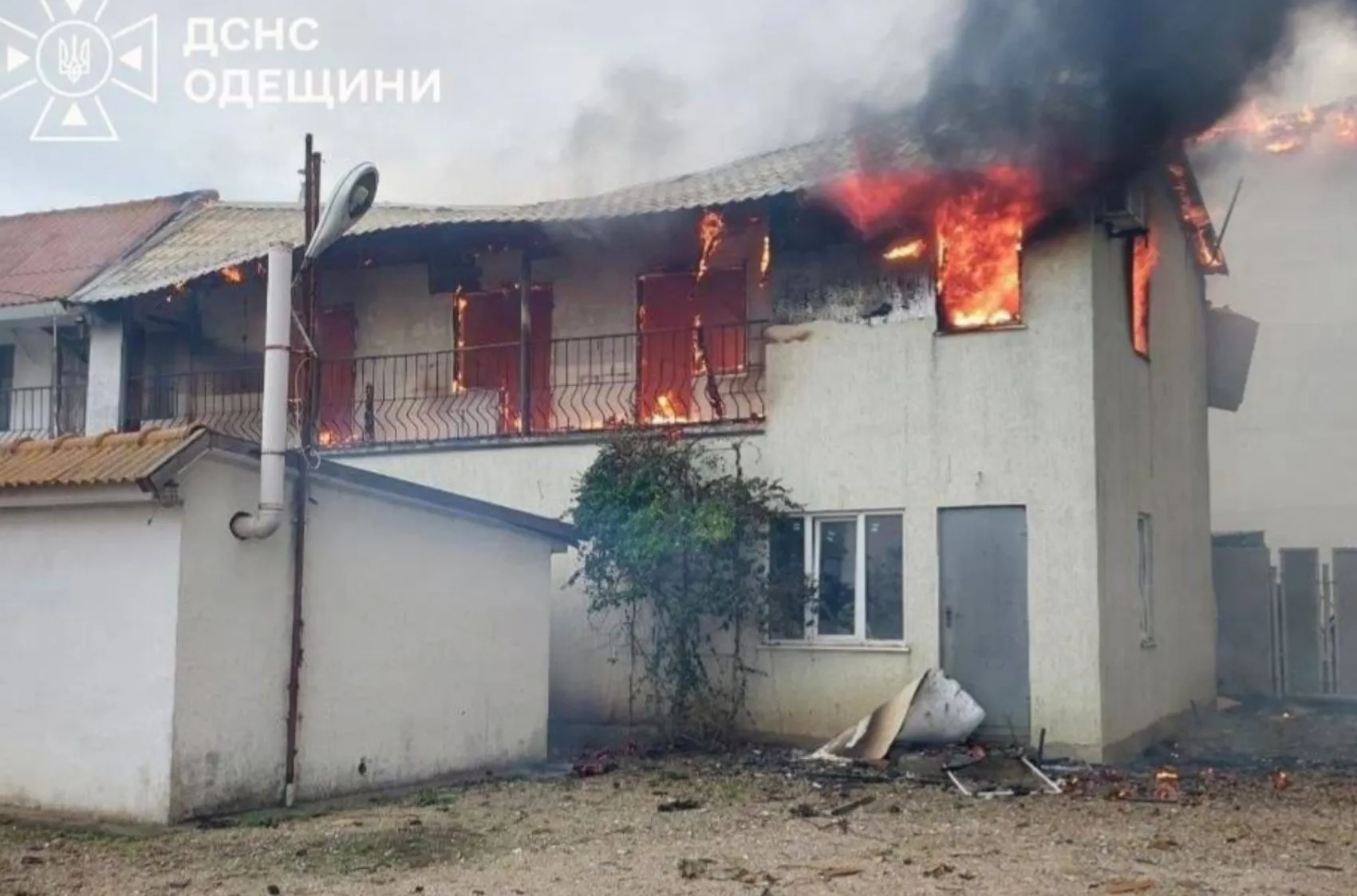 Video: Russia attacked the Odesa region; vacation resorts were damaged; three people were injured