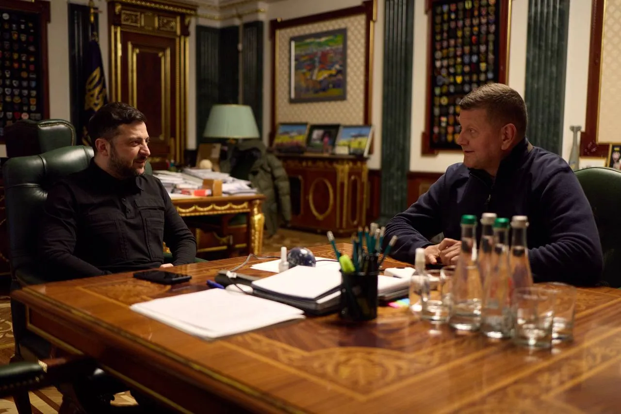 Зеленський провів зустріч з Залужним