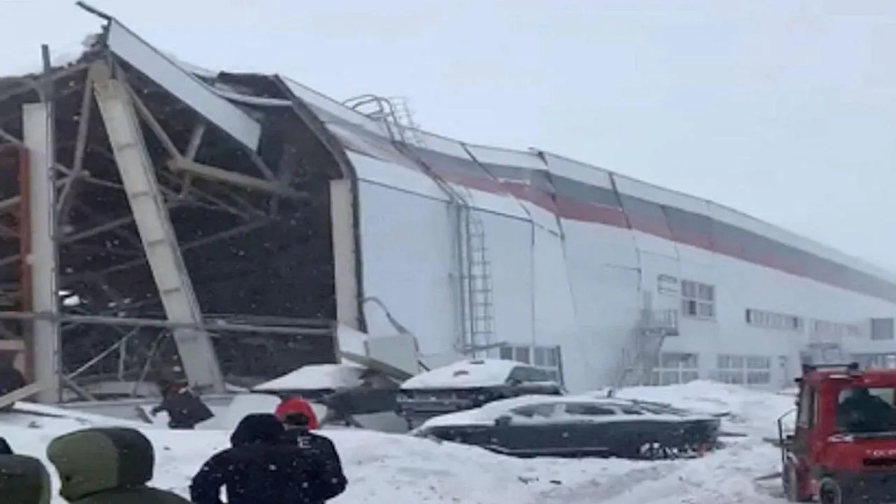 У Липецькій області через сніг обвалився дах заводу китайських електромобілів