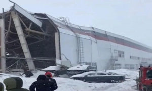 У Липецькій області через сніг обвалився дах заводу китайських електромобілів