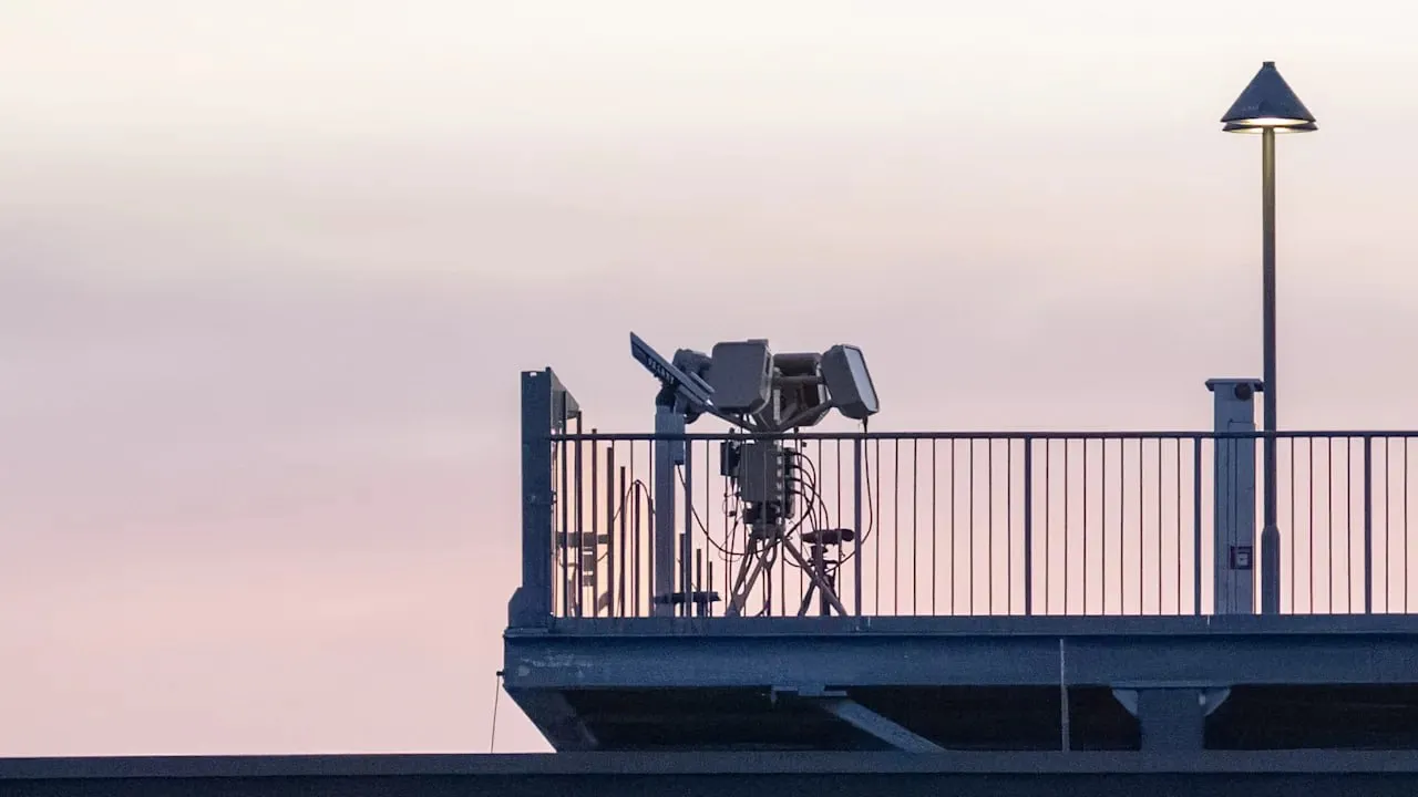 An air defense system was deployed at Leipzig Airport after a drone was detected