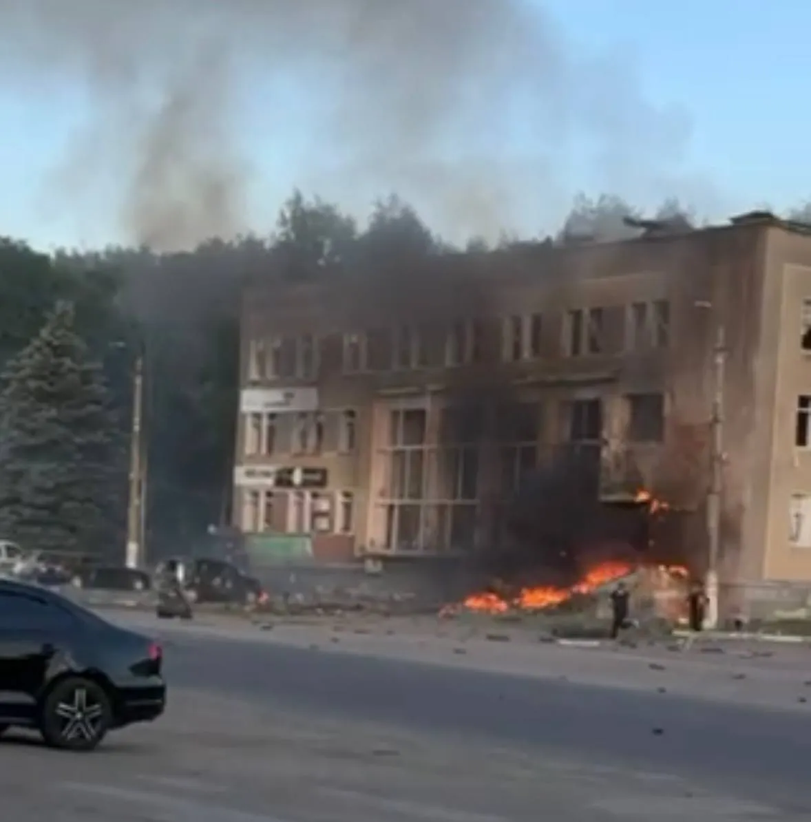 Video: Russia Attacked Ukrposhta Twice in the Chernihiv Region