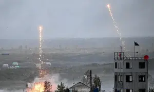 В боях за Майорск вражеский батальон потерял более 50% состава - штаб