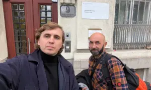 Фото, видео: «Интер» опять оказался в центре скандала, возле здания прошел протест