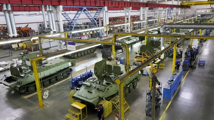 Російський ВПК раптово зупинився у своєму розвитку після трирічного зростання