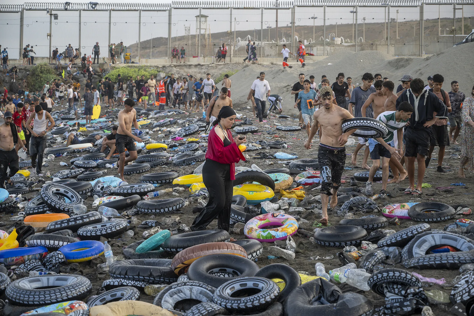 EU experts have arrived in Ceuta due to the threat of a new influx of migrants