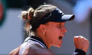 Marta Kostyuk has advanced to the round of 16 at Roland Garros