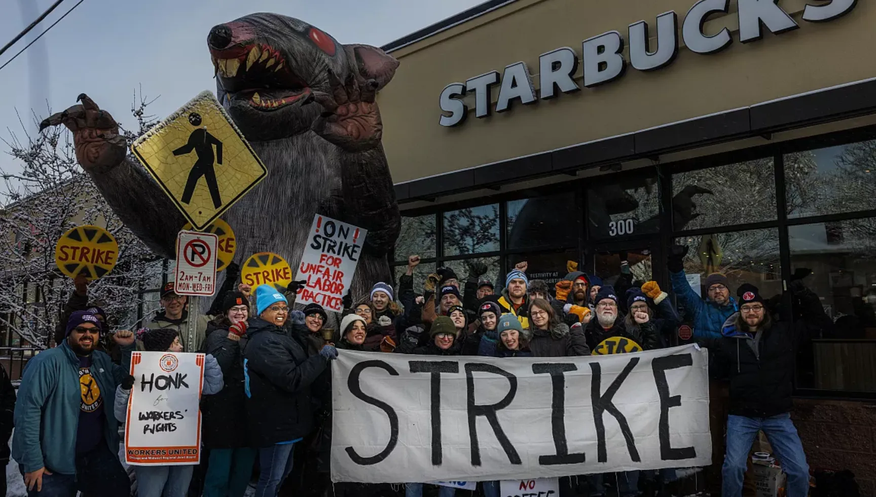 W 10 krajach odbędą się protesty na rzecz strajkujących baristów Starbucks