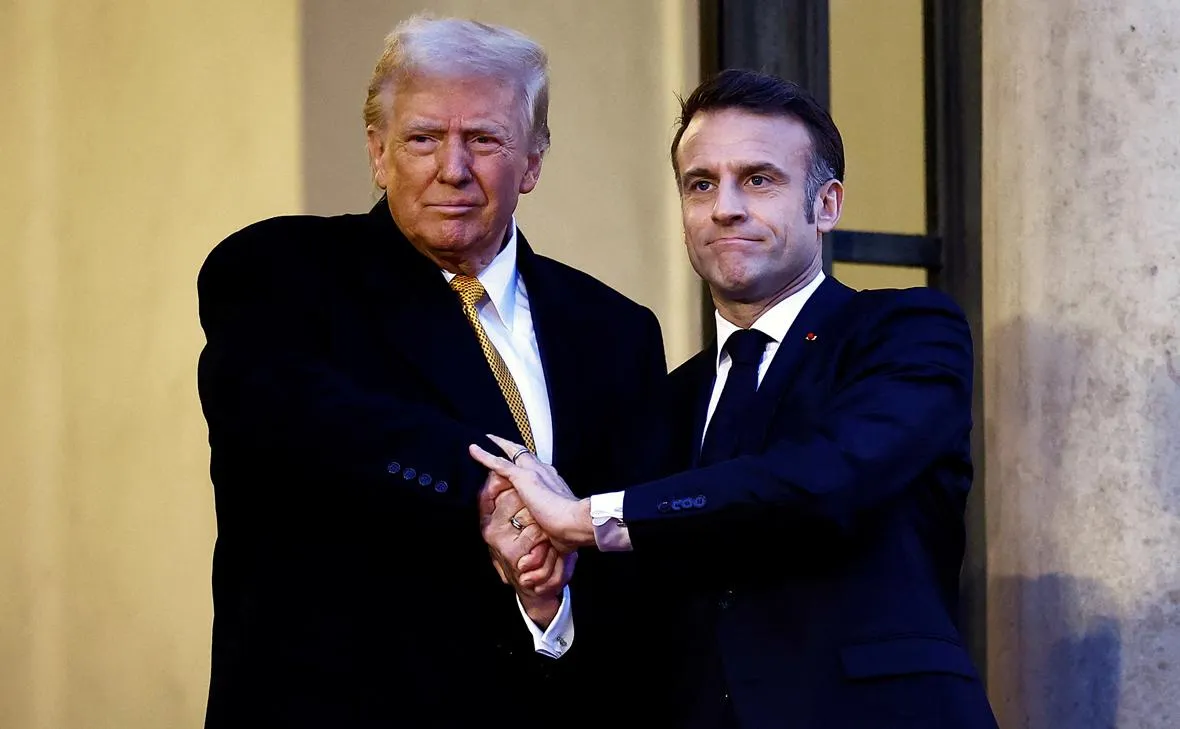 Трамп заявив, що Макрон незабаром залишить посаду