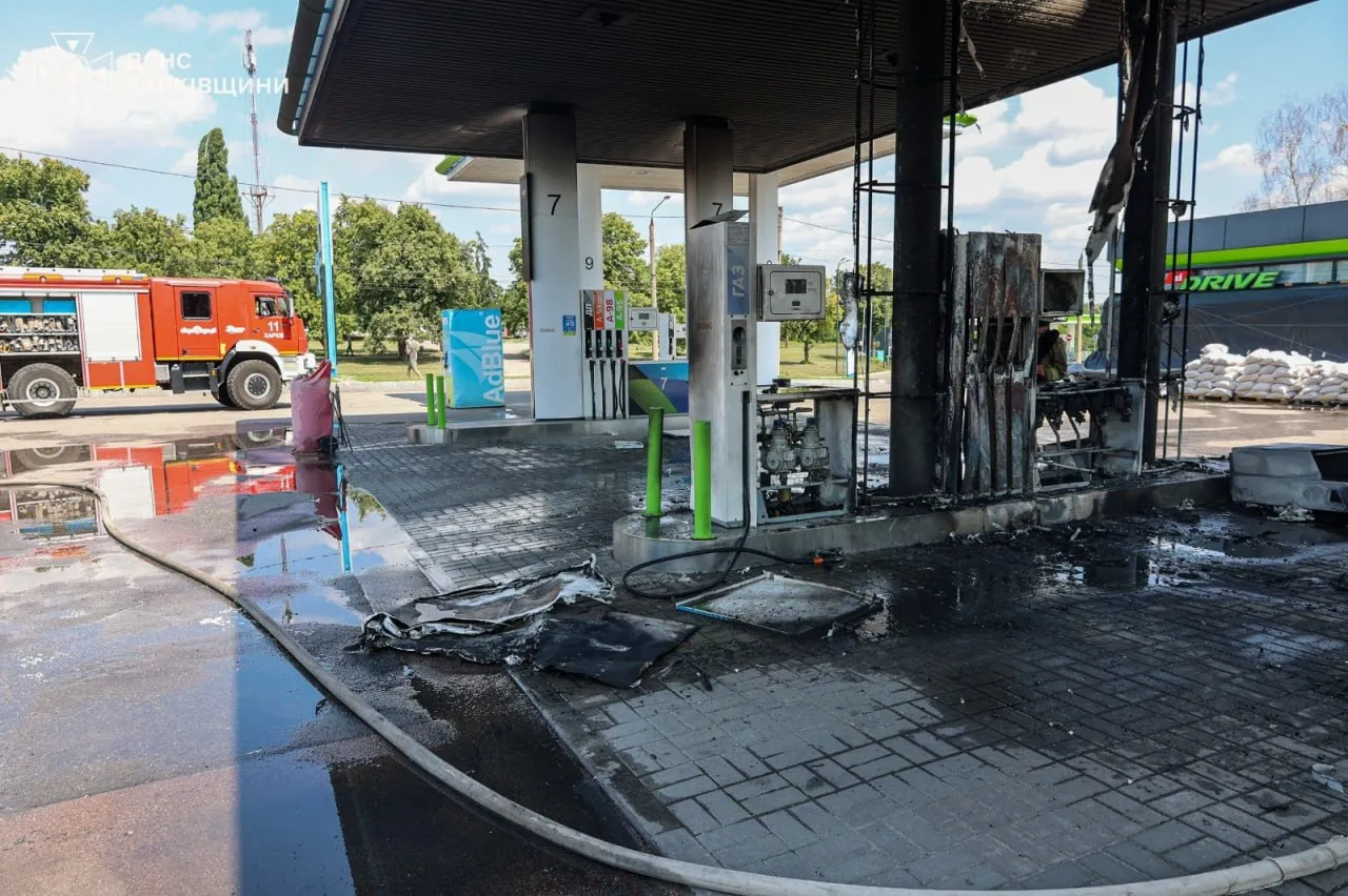 Since the beginning of the year, Russia has damaged nearly a hundred gas stations in the Kharkiv region