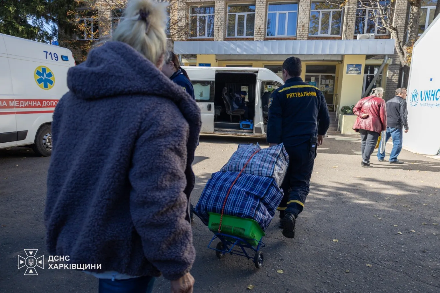 В Харьковской области продолжается эвакуация мирных жителей из-за российских обстрелов