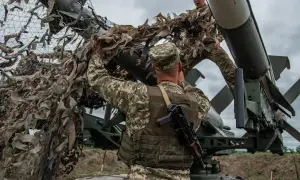 Фото, відео: десантники знищили модернізований рашиський БТР з екіпажем