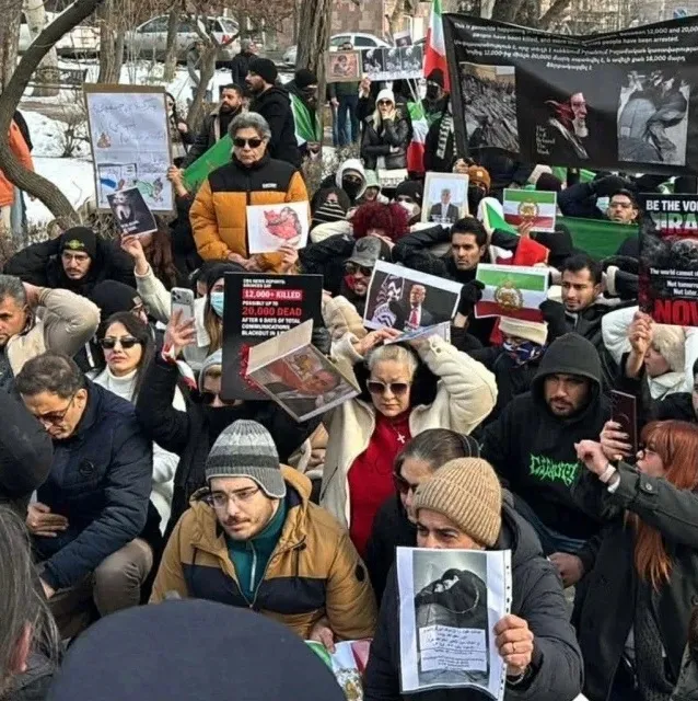 В Єревані поліція затримала учасників акції на підтримку революції в Ірані