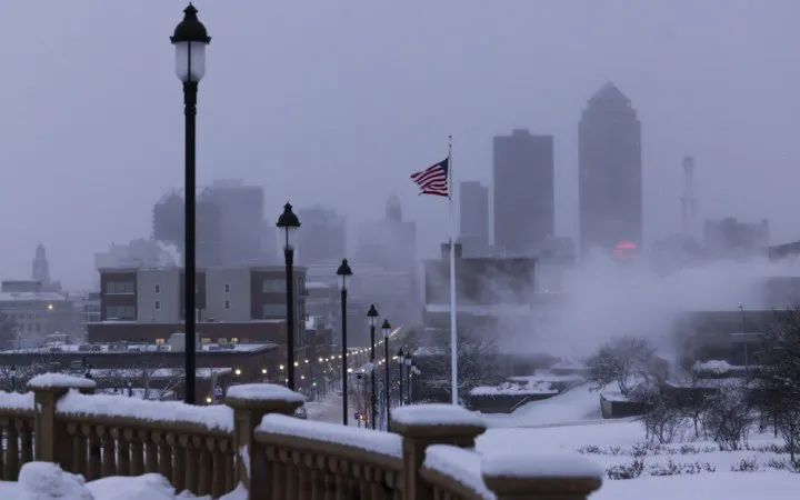 США накрив потужний зимовий шторм накрив США: надзвичайний стан ввели у 16 штатах