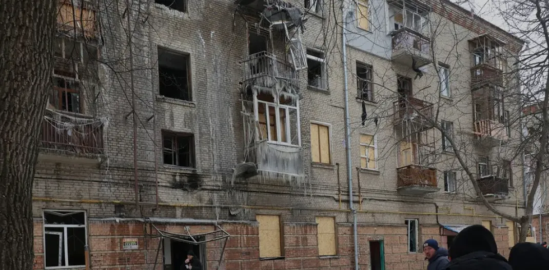 Після нічної атаки дронів у Харкові зросла кількість постраждалих (Фото)