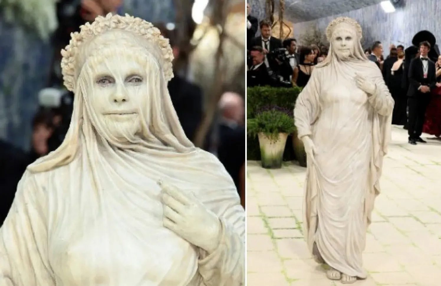 На Met Gala 2026 Хайді Клум перетворилася на скульптуру