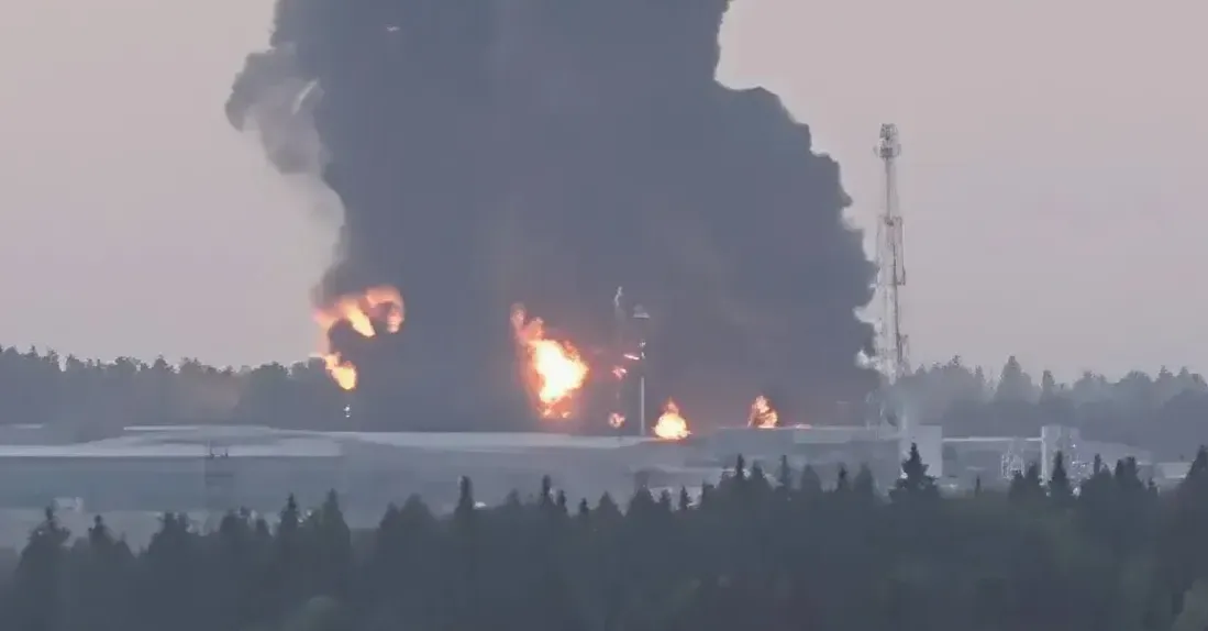 У Росії палає Підмосков’я: пожежу видно за кілометри