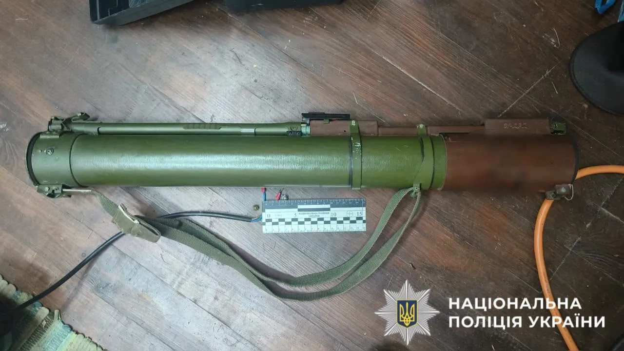 В Киевской области задержали мужчину за хранение противотанковой гранаты