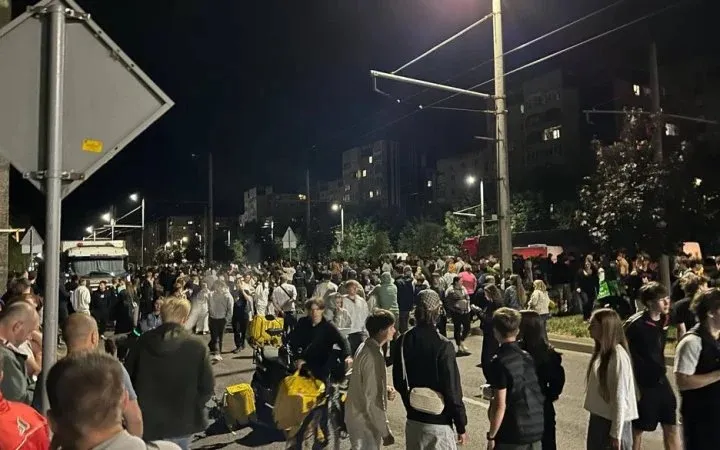 Police reported that a man was detained following a clash with the TCC in Lviv